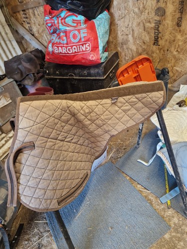 Cottage craft cob brown numnah - craft,