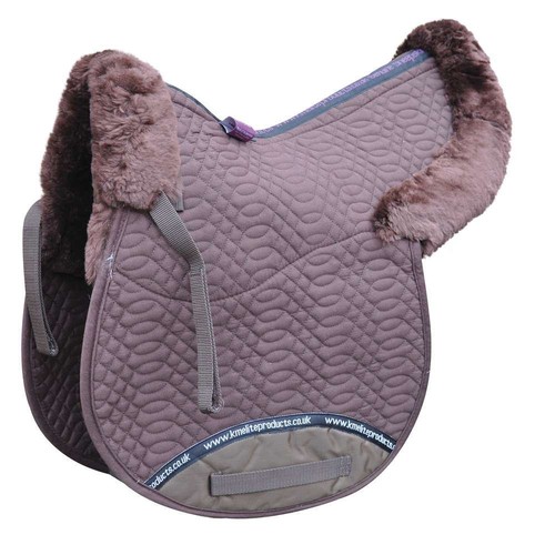 Elite half lined numnah - gp,